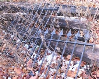 Wrought Iron Fence Sections