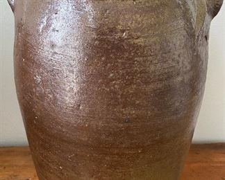 Nice 2 Gallon Randolph County Pottery Churn