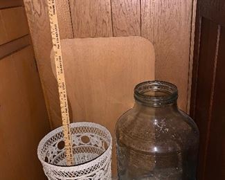 Large Glass Jar