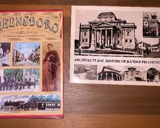 Greensboro & Randolph Co. History Books