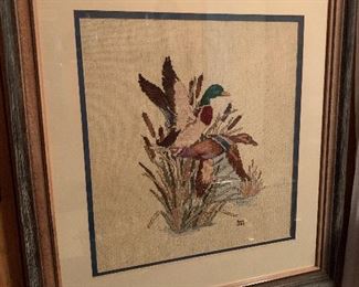 Framed Cross-Stitch