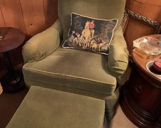 Chair and Ottoman