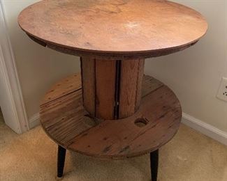 Large Spool Table