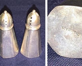 Sterling Salt and Pepper