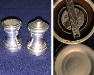 Sterling Salt and Pepper