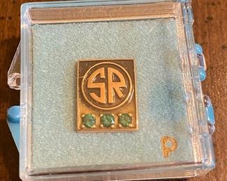 10K Gold Southern Railway Pins