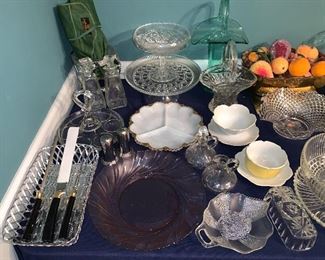 Assorted Glassware
