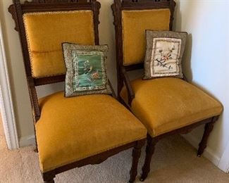 Eastlake Parlor Chairs