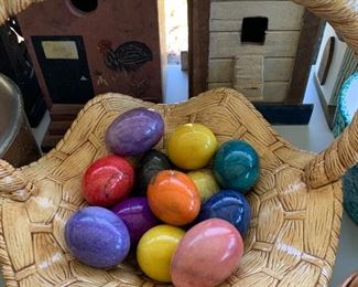 Ceramic Easter Basket