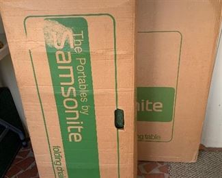 Samsonite Folding Table and Chairs