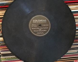 Andy Griffith 78 Record