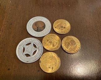 Tokens and Souvenir Pennies