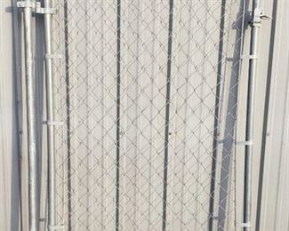 Vertical Chain Link Fence Gate w/Latch ~ 36 x 69 in. tall