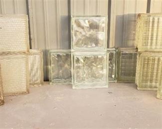 3 Sets of 8 x 8 in. Glass Blocks