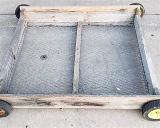 Rolling Sifting / Dry Storage Crib ~ 48 x 41 x 8 in. tall