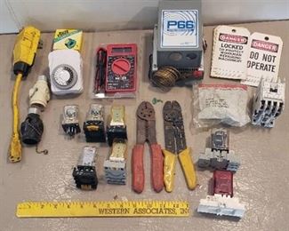 P66 Electronic Fan Control, Lockout Tags, Switches, Relays, Fuses and Multimeter