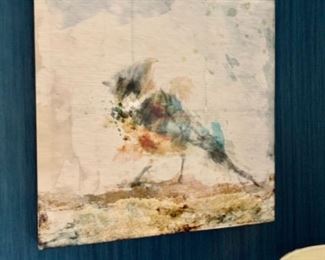 Watercolor Bird II by Zoey Riley
