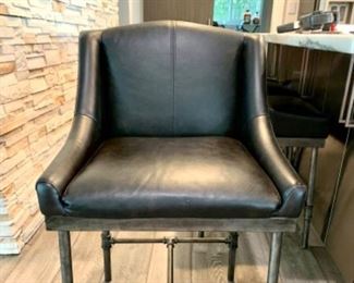 Front view of the barstool