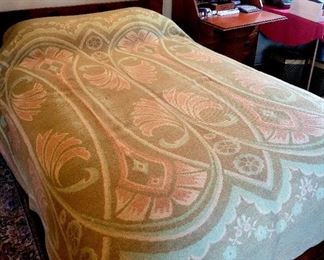 Vintage wool blanket