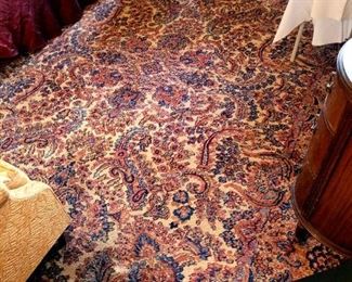 Wool room size Karistan rug