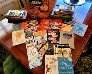 Vintage cooking pamplets