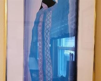 Pena, Jr.  Signed Print