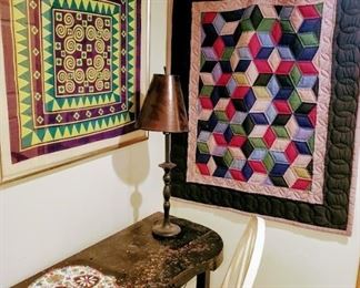 Lovely Artist Quilts. 