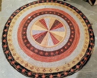 Handmade Fiber Art Rug 