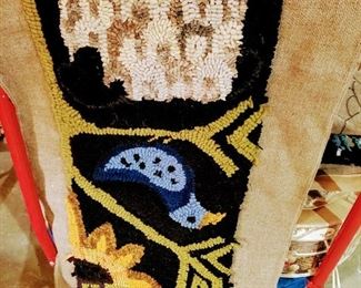 Fiber Art handmade by the woman of the house!