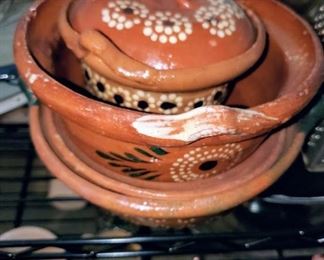 Mexican Redware Pottery