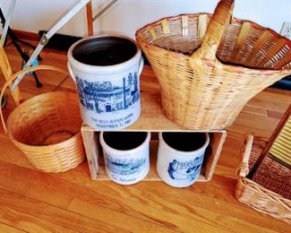 Rockdale Pottery Crocks