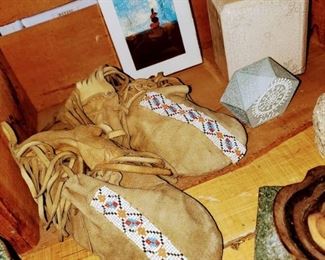 Native American Adult Moccasins  Authentic 