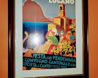 Art Poster  Castagnola-Lucano