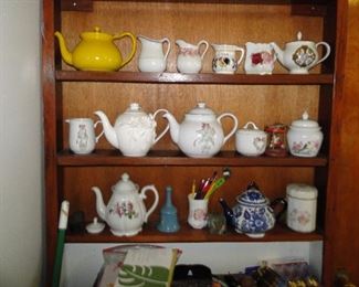 Teapots and Creamers