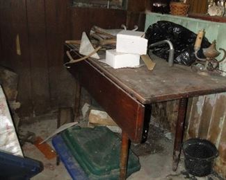 Drop Table and basement items