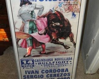 Bullfight Print