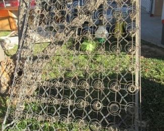 Antique full size bed springs
