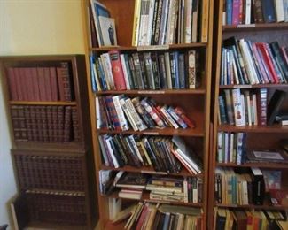 Wood bookcases 
