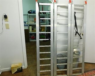 Folding alum ramp, 5'6" x 45"