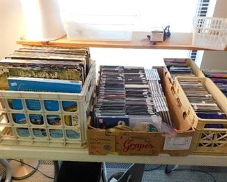 Records, cd's, movies