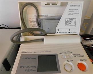 Omron blood pressure monitor