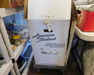 New American Standard commode in  orig. box