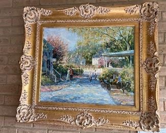 Maris, impressionist street scene