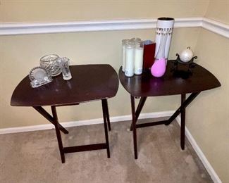 Snack Trays, More Vases, and Candles