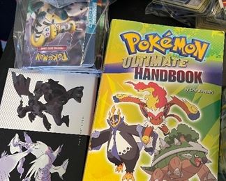 Pokemon Books, Booklets and Game Art Folio 