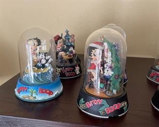 Betty Boop Figurines by  Franklin Mint