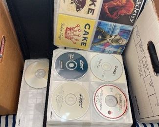 Huge Books full of CDs Mostly Rock and Roll