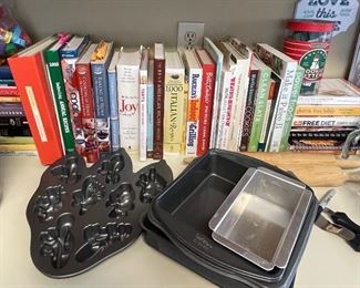 Dinosaur Muffin Tin by  Nordic Ware, Wilton Pans, Cookbooks