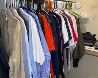 Dress Shirts, T-Shirts, Slacks