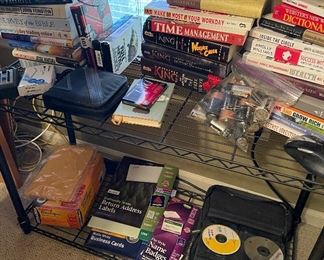 Variety of Office Suppiles and Books